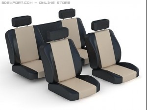 car seat classic 3D Model
