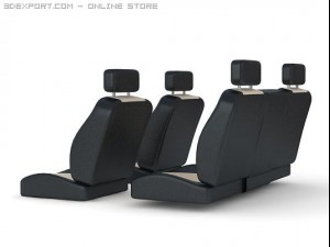 car seat classic 3D Model