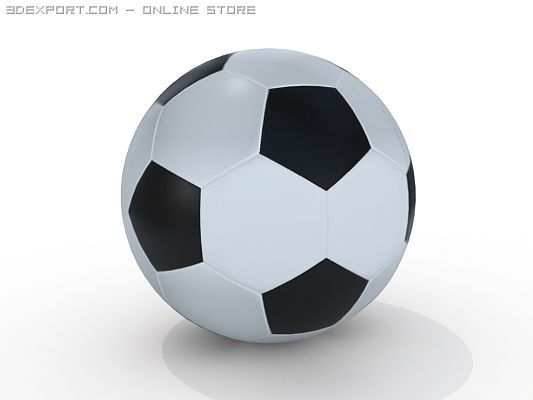 soccer ball Modelo 3D .c4d .max .obj .3ds .fbx .stl .blend 