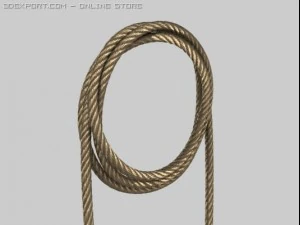 绳索 3D 模型