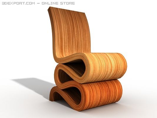 s chair Modello 3D .c4d .max .obj .3ds .fbx .stl .blend 