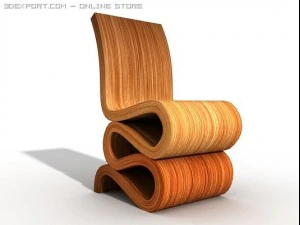 椅子 3D 模型