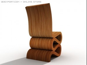s chair Modello 3D