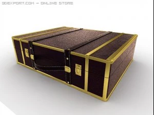 手提箱 3D 模型