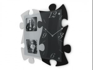 puzzle modern wall clock Modelo 3D