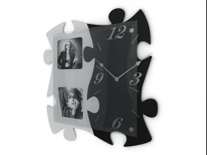 puzzle modern wall clock 3D Model