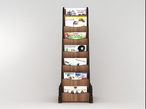magazines display rack 3D Model