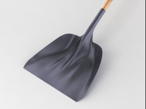 wood scoop shovel 3D Model