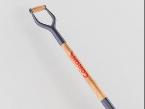 wood scoop shovel 3D Model