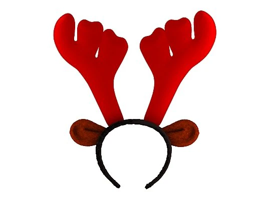christmas reindeer antler headband 3D Model .c4d .max .obj .3ds .fbx .stl .blend 