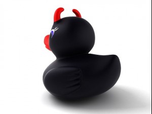 evil duck toy 3D Модель