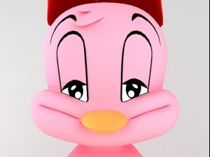 chicken character Model 3D