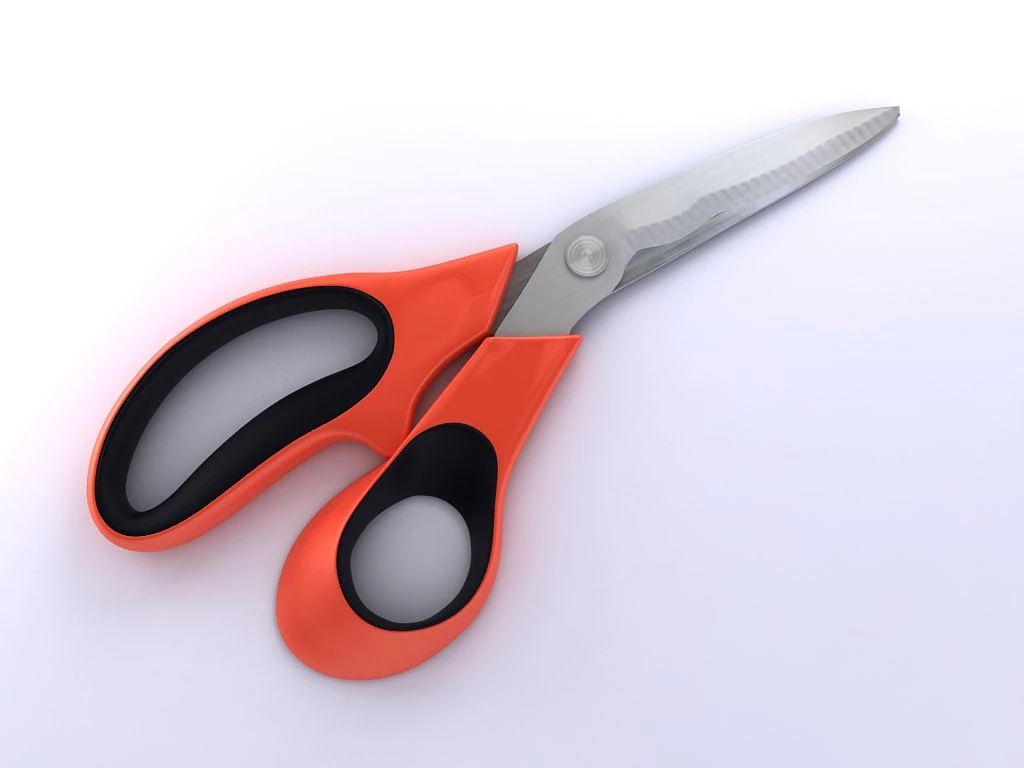 scissors 3D Model .c4d .max .obj .3ds .fbx .stl .blend 