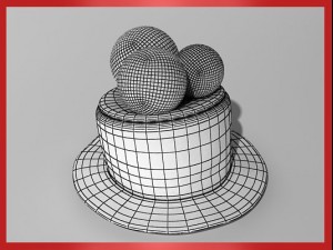 football hat Modèle 3D