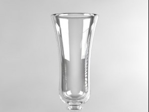 champagne flute glass 3D मॉडल