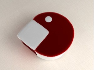 packman plush armchair Modèle 3D