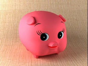 копилка 3D Модель