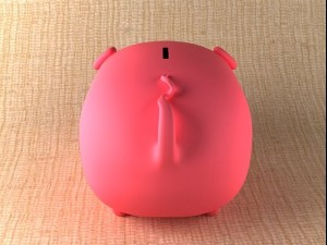 piggy bank 3D Model