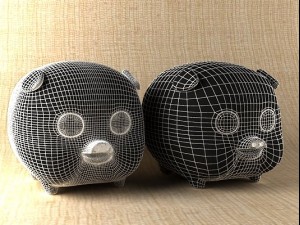 piggy bank 3D Model