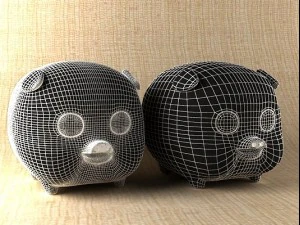 piggy bank 3D Model