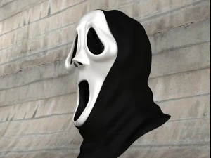 scream mask 3D Model