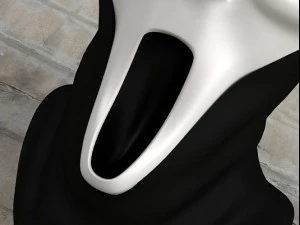 scream mask 3D Model