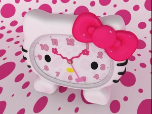 hello kitty clock 3D मॉडल