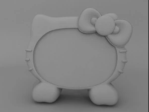 hello kitty clock 3D Model