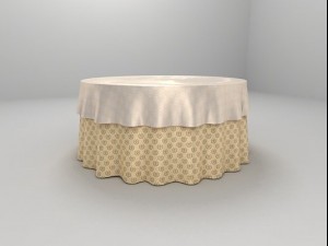 table 3Dモデル