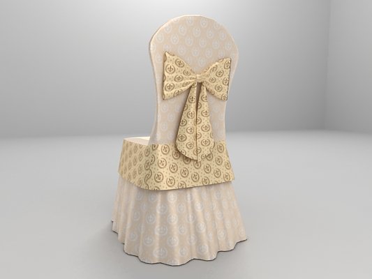 chair for wedding party Model 3D .c4d .max .obj .3ds .fbx .stl .blend 