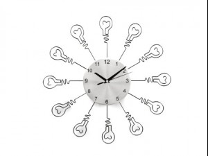 abstract wall clock 3D Model