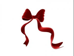 kokardka ze wstążki Model 3D