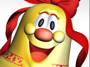bell character Modelo 3D