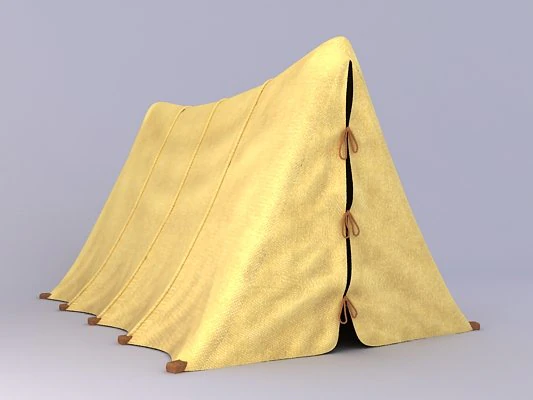 tent 3D Model .c4d .max .obj .3ds .fbx .stl .blend 