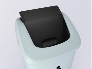 plastic trash bin 3D Model