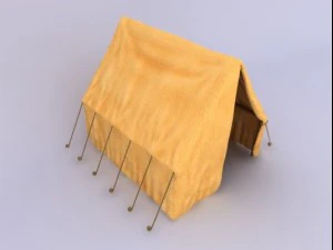 memur &ccedil;adırı 3D Model