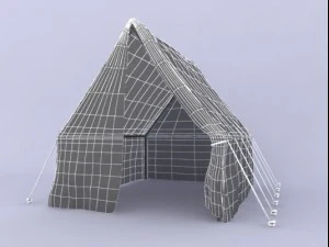 memur &ccedil;adırı 3D Model