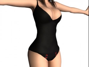 sexy girl 3D-Modell