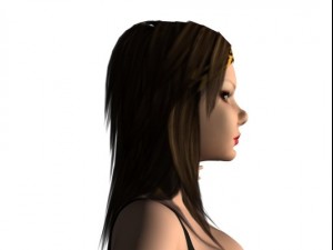 sexy girl 3D-Modell