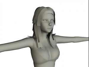 sexy girl 3D-Modell