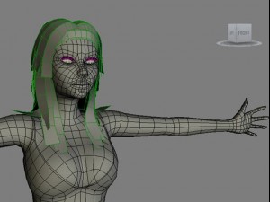sexy girl 3D-Modell