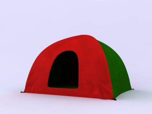 tent 3D Model .c4d .max .obj .3ds .fbx .stl .blend
