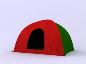 tent 3D-Modell