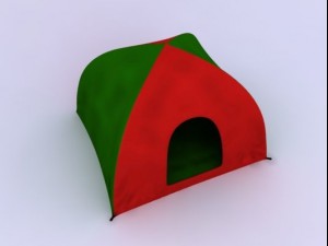 tent 3D 모델