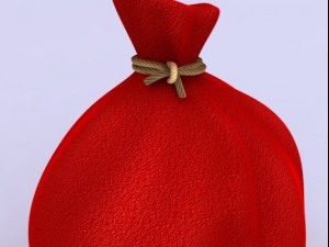 santa bag 3D Model