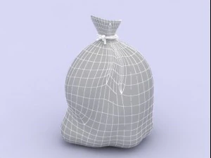 santa bag 3D Model