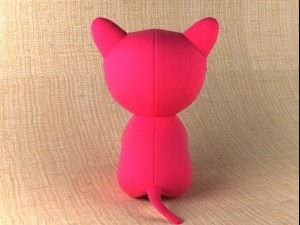 luna cat toy Modelo 3D