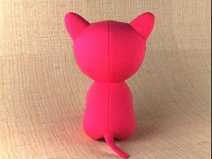 luna cat toy 3D Model