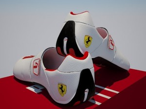 puma shoes 3D 模型