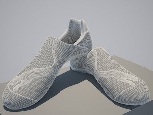 puma shoes 3D 模型